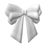 Lovely Cute White Bow