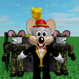 The Golden Rat Statue
