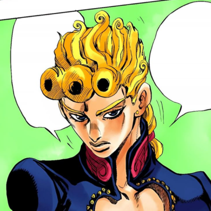 Giorno Manga JJBA Roblox decal