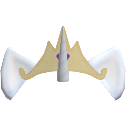 Princess Celestia MLP Ears & Horn with Crown Roblox item