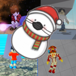 Happy snowman