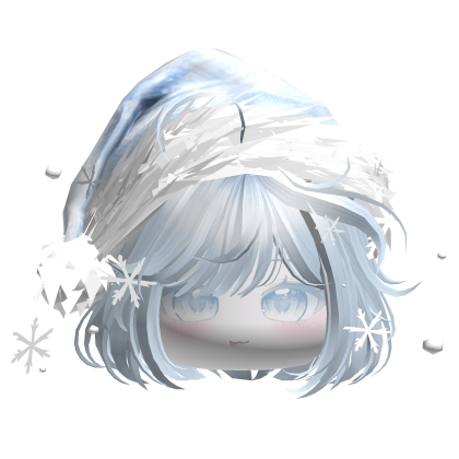 Christmas Bob w/Santa Hat (Light Blue)