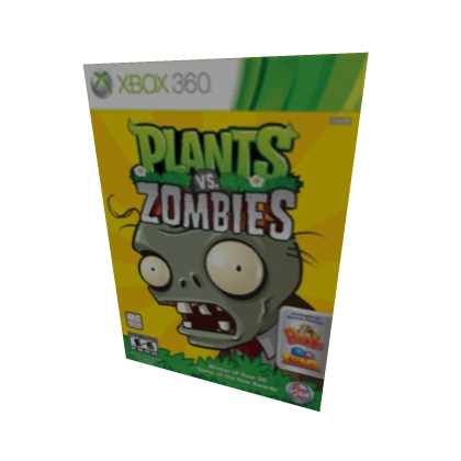Plants Vs Zombies xbox360 cover