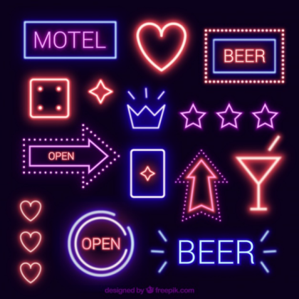 Neon sign Roblox decal