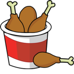 Da fried chickens!