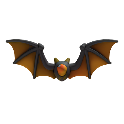 Orange Bat Wings