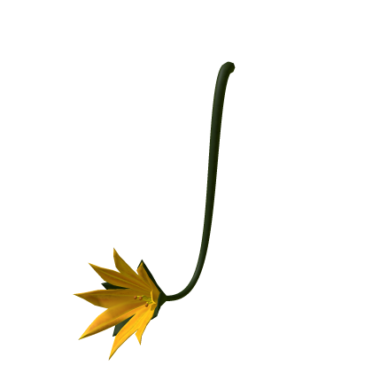 Yellow Flower Tail Roblox item