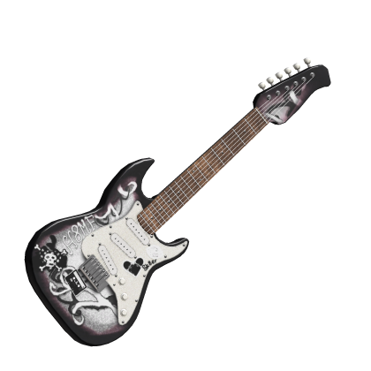 scene electric guitar