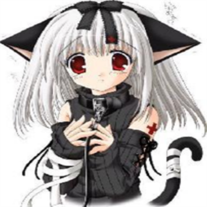 Emo Anime Cat Roblox decal