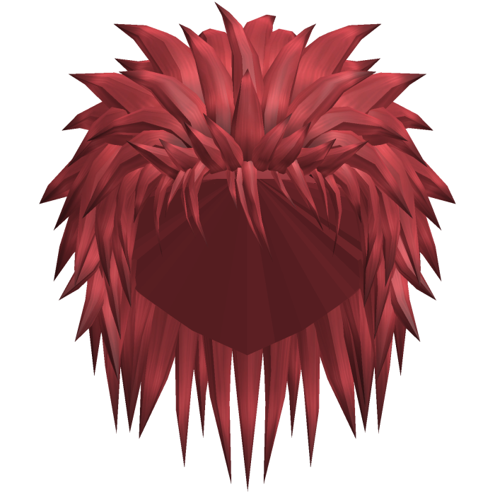 red punk hair