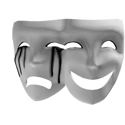 Comedy and Tragedy Merged Mask [SR]