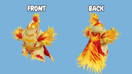 [R15] Phoenix knight armor set [PBR] preview 2