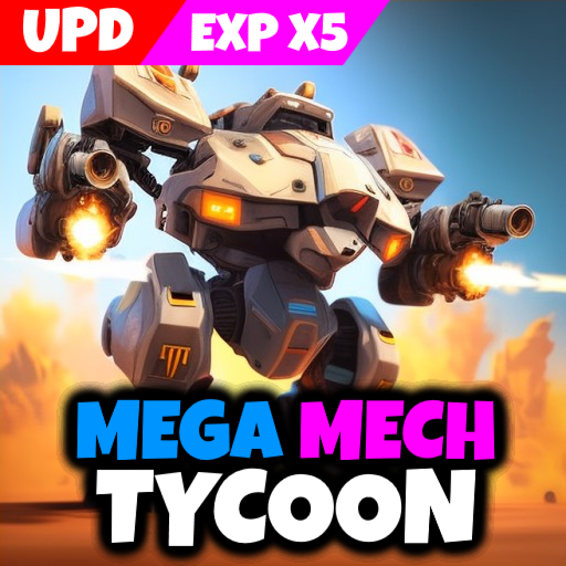 ⭐X5 Mega Mech Tycoon ⚔️ official Roblox game thumbnail