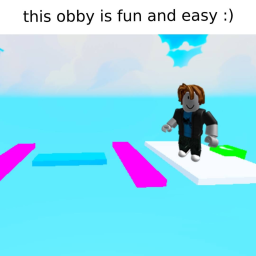 Easy Obby!!! 48 Stages