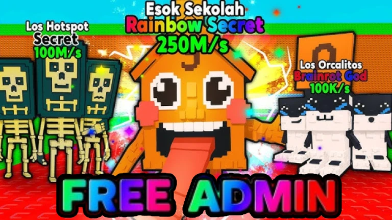 [🍀X9999] Steal A Brainrot Modded OP!🤯