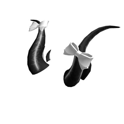 Horns cute black Roblox item