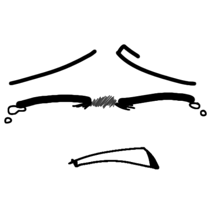 TheAnimator Forsaken Face (MS 1-2) - Hurt Roblox decal