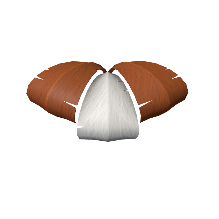 Medieval Bascinet Plume Orange