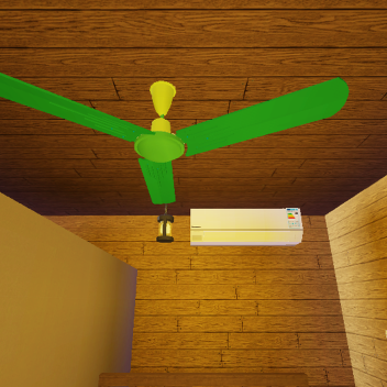 ceiling fan house air conditioner