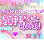 - sofia’s closet! -