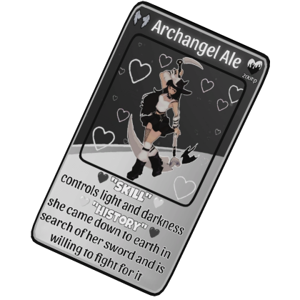 (Paid) Archangel Card for the back thumbnail
