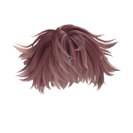 Messy Pink Hair With Stars