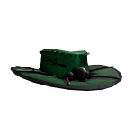Green Skullspires Outlaw Hat