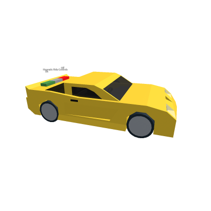 sports car with Magnetic Ride (not working)