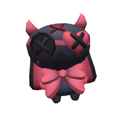 Red and Black Bunny WAIST Plush thumbnail