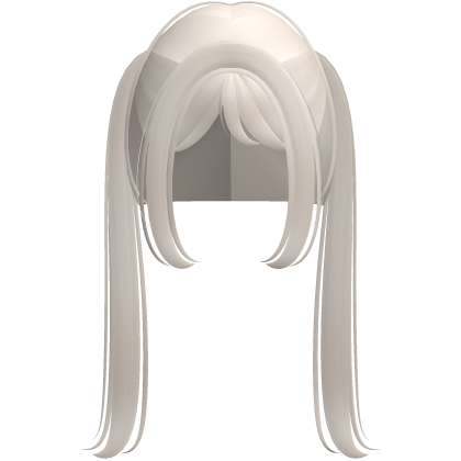 beige emo long pigtails Roblox item