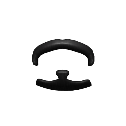 Serious man mustache Roblox item