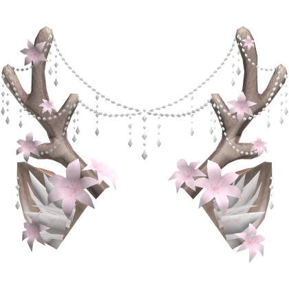Ethereal Christmas Fairy Fawn Antlers w/ Jewels