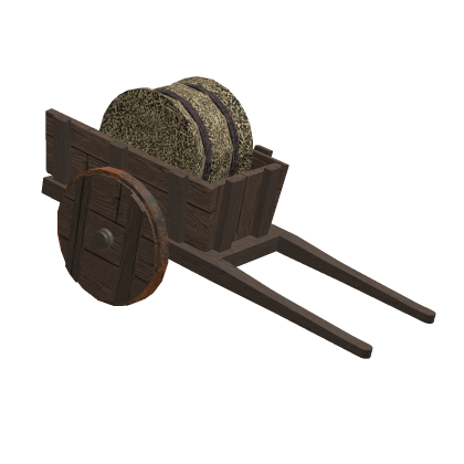 Medieval Hay Wagon Prop