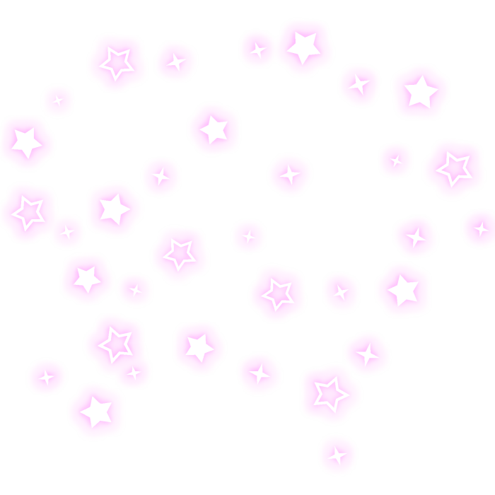 glowing stars aura (pink)