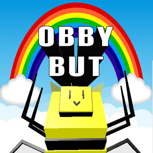 Obby but they're chasing you official Roblox game thumbnail