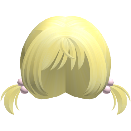 yellow kawaii doll moe mini pigtails Roblox item