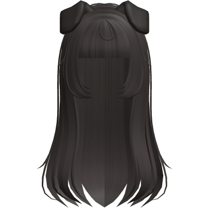 kawaii long soft puppy hair in brown