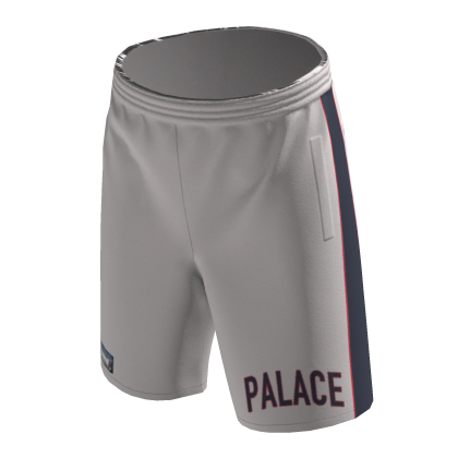 Palace Sport Shorts – White & Blue thumbnail
