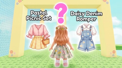 Would You Rather: Spring Boys & Girls Outfit Tower