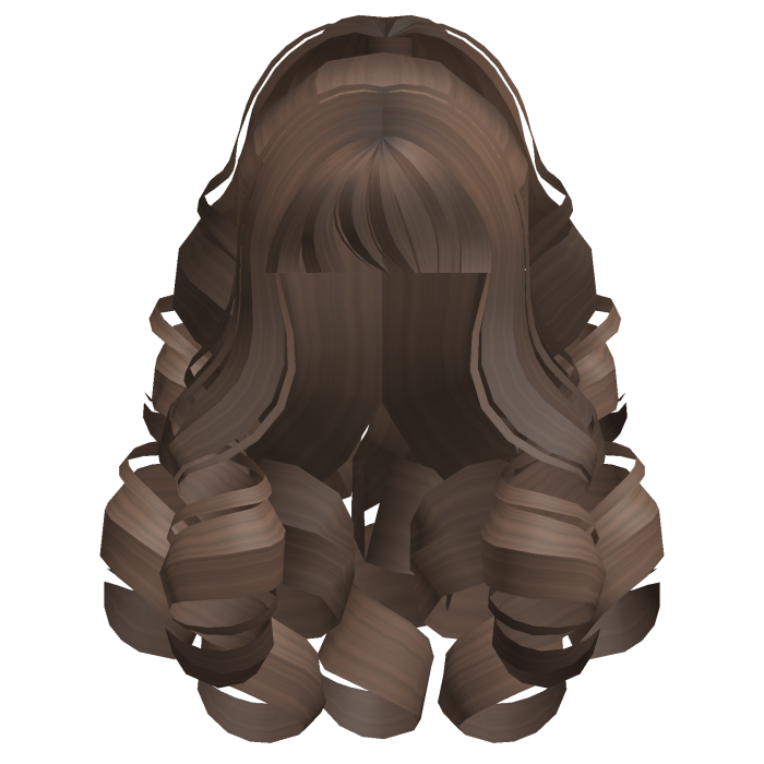 Fluffy Curly Pearl Ponytail Light Brown