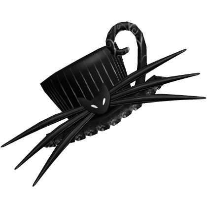 jack skellington teacup hat in black (҂ ‸ ๑ )" Roblox item