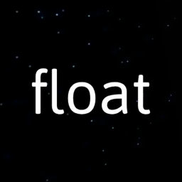 Float casually in space. icon