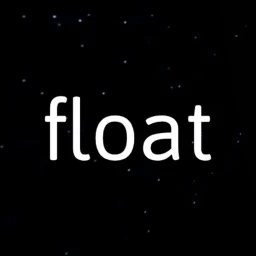 Float casually in space. icon