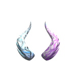 [ pbr ] Silver-Veined Pastel Horns [ v3 ]