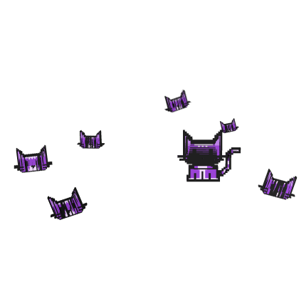 Animated Tabby Cat 🐱 [Violet]