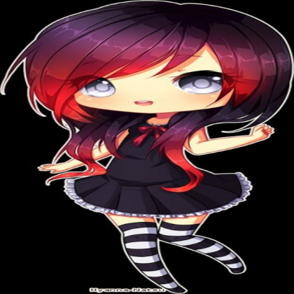 Cool lil' girl chibi Roblox decal