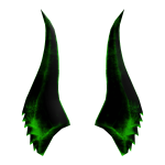 Green Dragon Horns