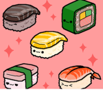Cutie Kawaii Sushis