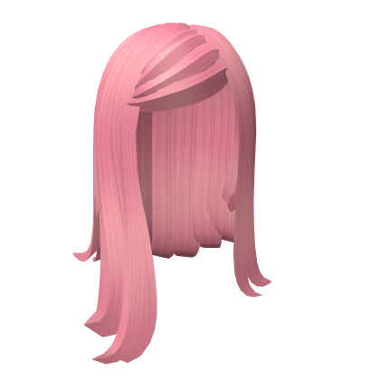 Y2K Aesthetic Pink hair Roblox item