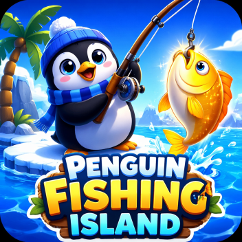 Penguin Fishing Island
